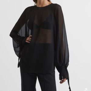 Sheer Mozart top